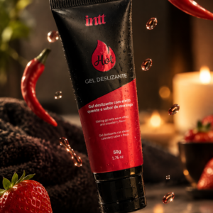 Gel Deslizante Hot Morango INTT 50g