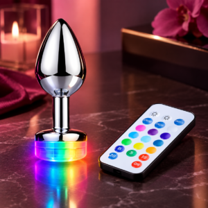 Plug Anal com Luzes Vibratoy